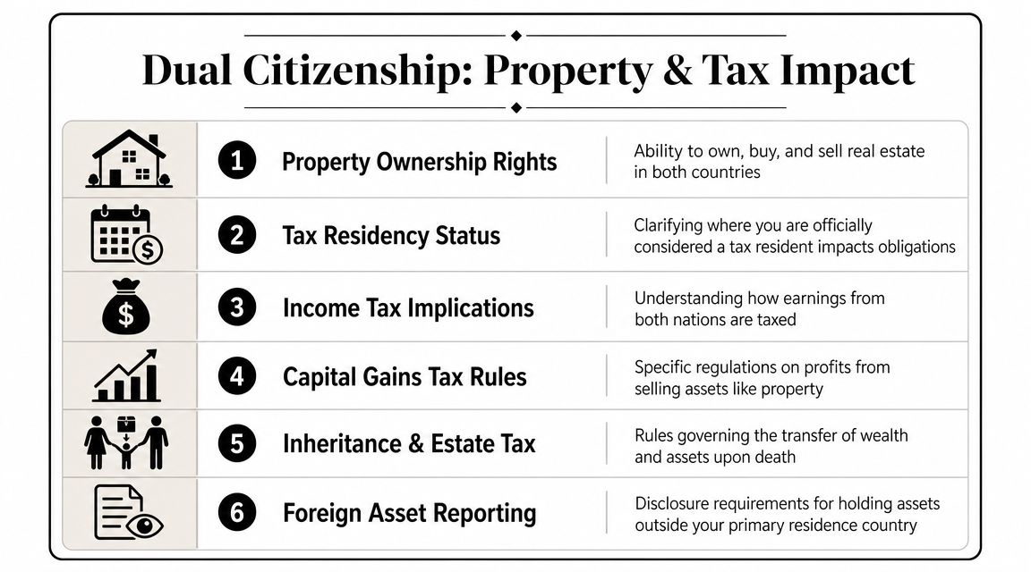 How Dual Citizenship Affects Property Investment and Tax